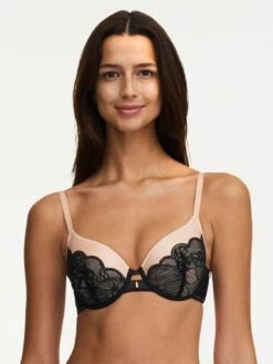 Chantelle MIDNIGHT FLOWERS T-Shirt BH 12 Chantelle MIDNIGHT FLOWERS T-Shirt BH -Outlet CHANTELLE Store C12N60 011 2