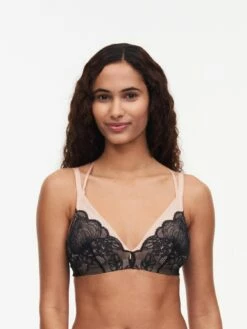 Chantelle MIDNIGHT FLOWERS Bügelloser BH -Outlet CHANTELLE Store C12N80 011 2