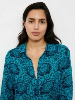 Chantelle FLOWERS BW TOP SHIRT -Outlet CHANTELLE Store C16T60 0M2 4