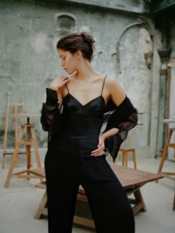 Chantelle NIGHTSHADE Top -Outlet CHANTELLE Store CA2110 011 1